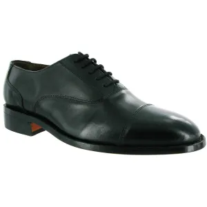 Amblers James Leather Soled Oxford Dress Shoe Black