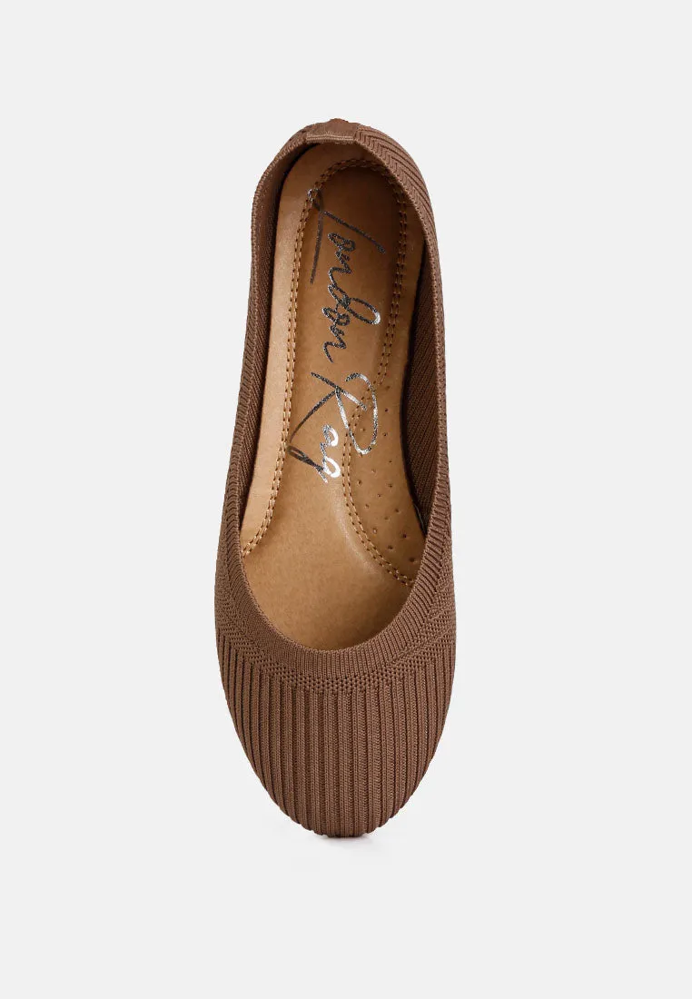 Ammie Solid Casual Ballet Flats