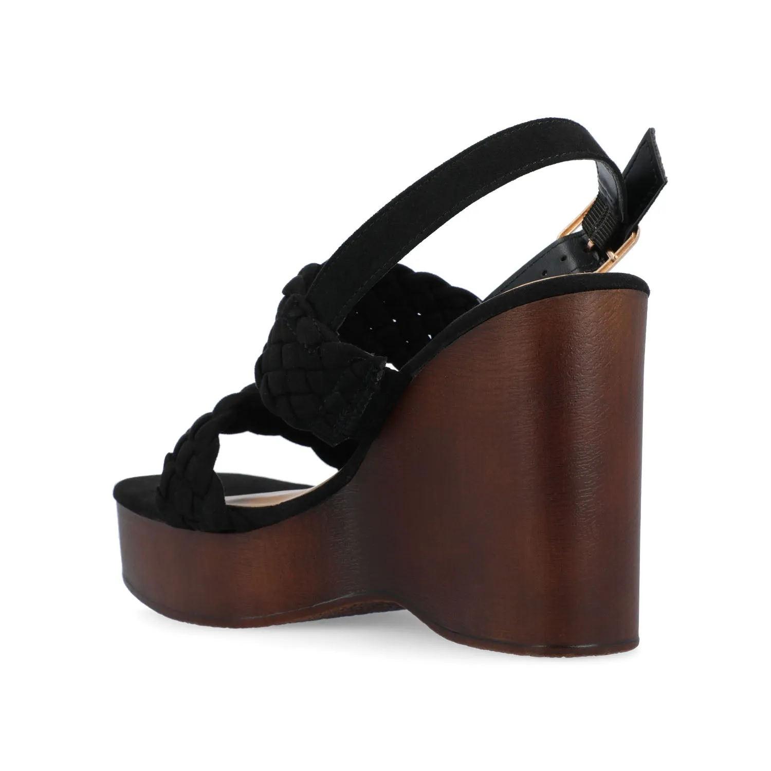 AYVEE HEELED SANDALS IN FAUX LEATHER