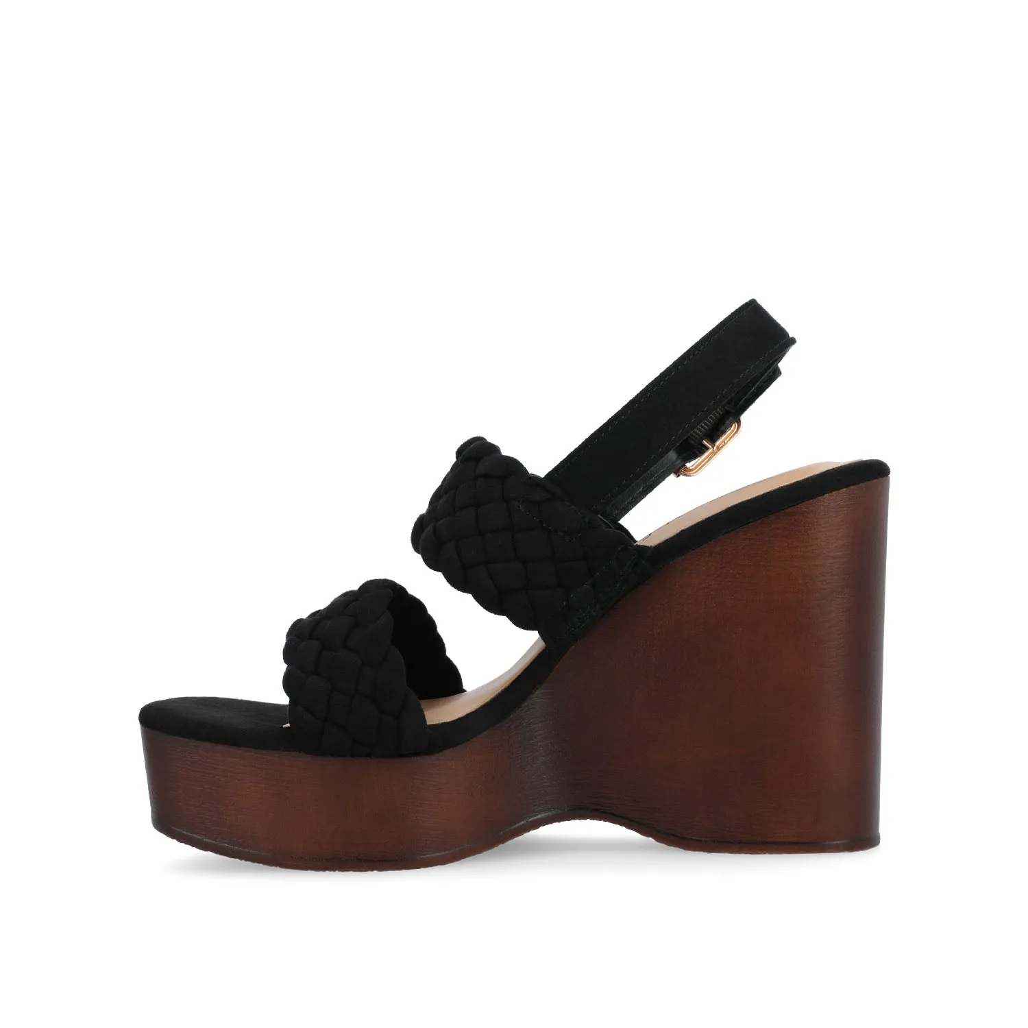 AYVEE HEELED SANDALS IN FAUX LEATHER