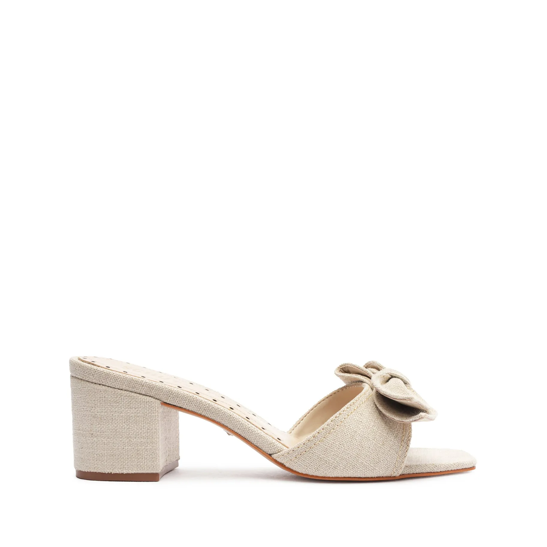 Brienne Linen Sandal