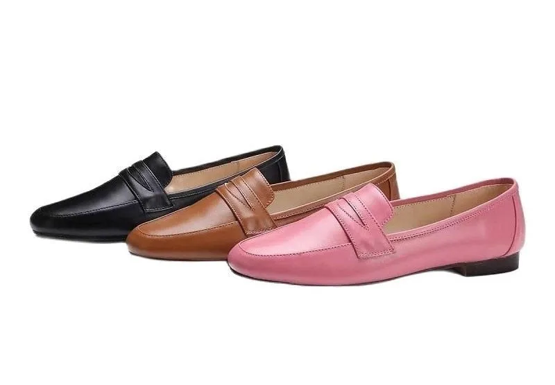 Ciera Everyday Leather Loafers - 5 Colors