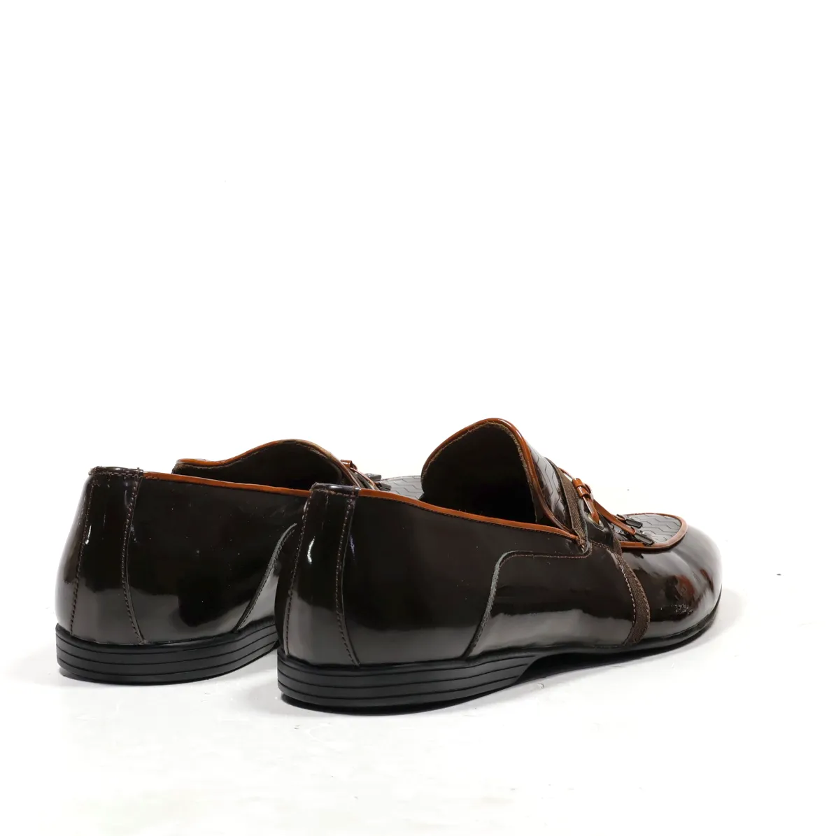 Dukan'S Loafers Leather Brown Colour For Men