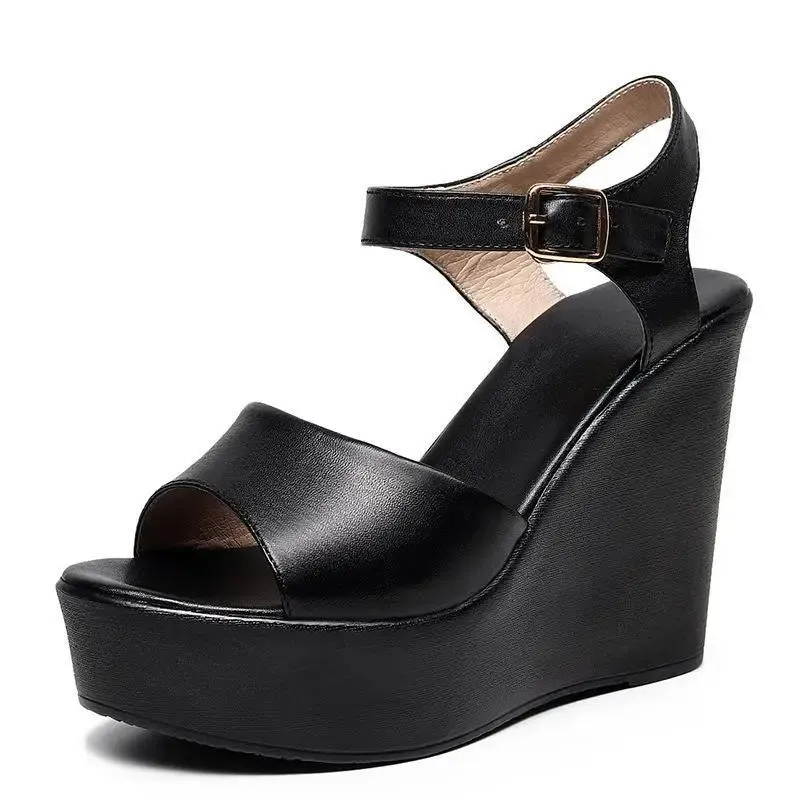 Funki Buys | Shoes | Women's Wedge Heel Summer Sandals