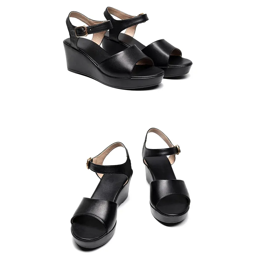 Funki Buys | Shoes | Women's Wedge Heel Summer Sandals