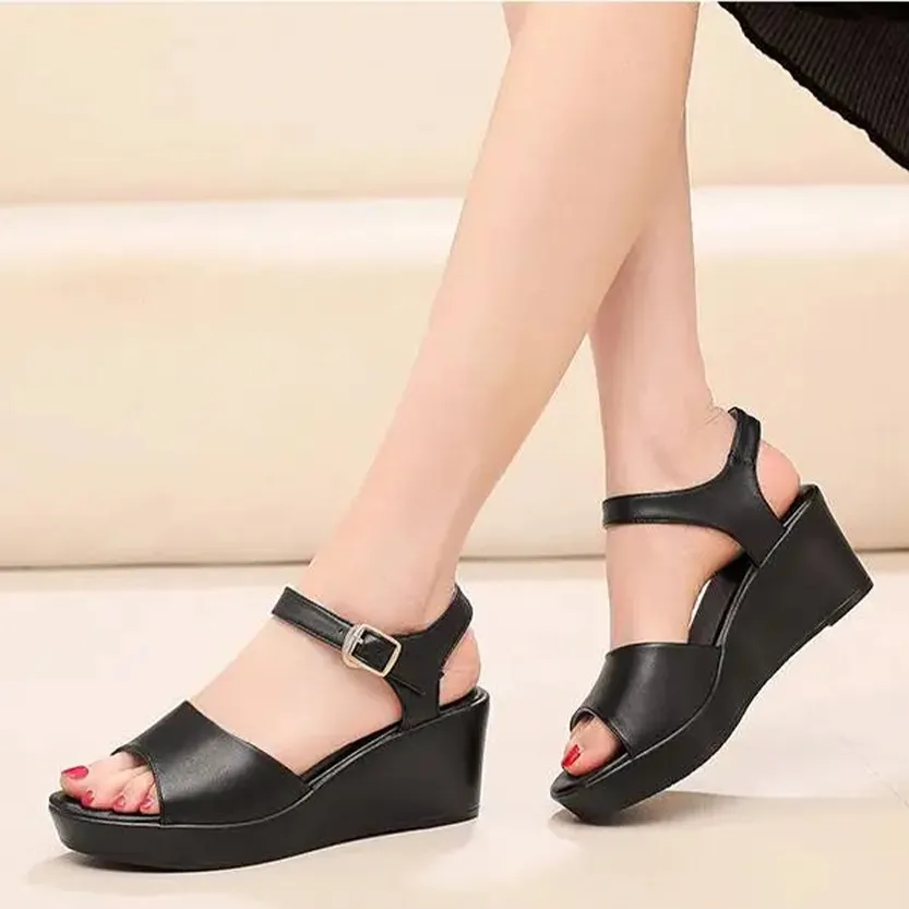 Funki Buys | Shoes | Women's Wedge Heel Summer Sandals