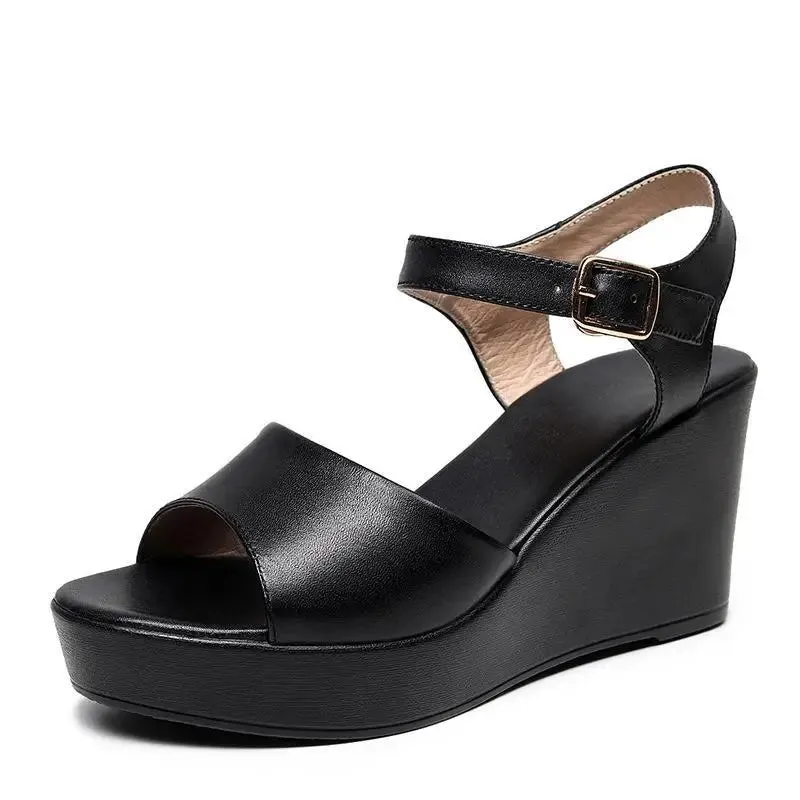 Funki Buys | Shoes | Women's Wedge Heel Summer Sandals