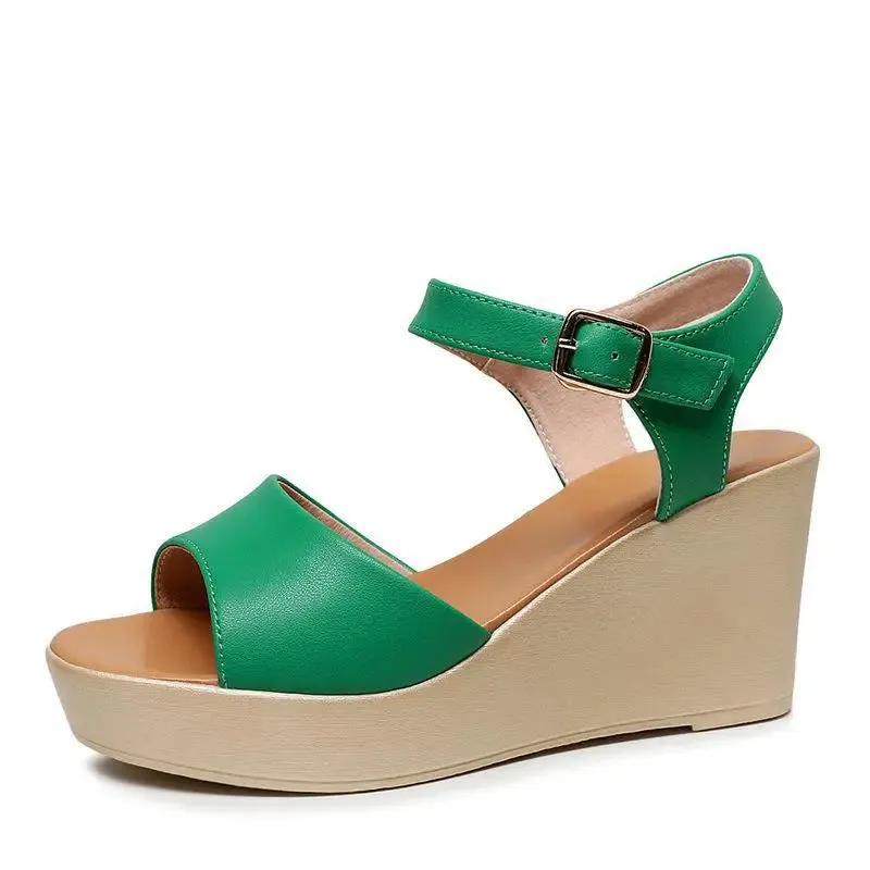 Funki Buys | Shoes | Women's Wedge Heel Summer Sandals