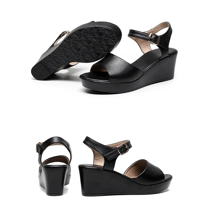 Funki Buys | Shoes | Women's Wedge Heel Summer Sandals