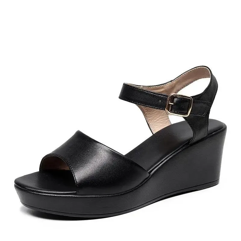 Funki Buys | Shoes | Women's Wedge Heel Summer Sandals