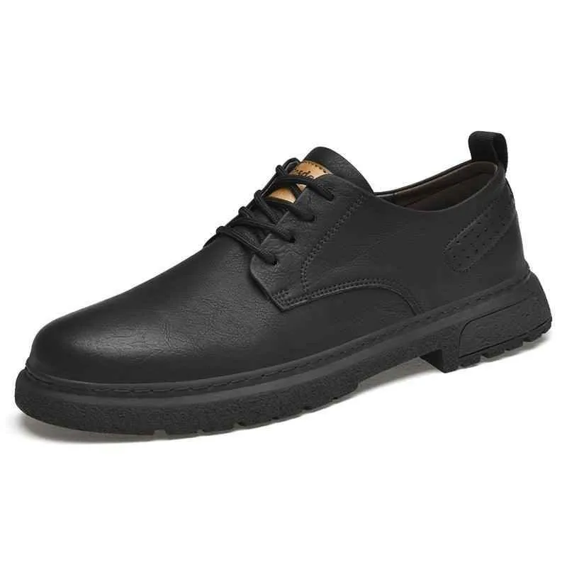 GE212 Men's Leather Oxford Classic Formal Footwear Casual Shoes