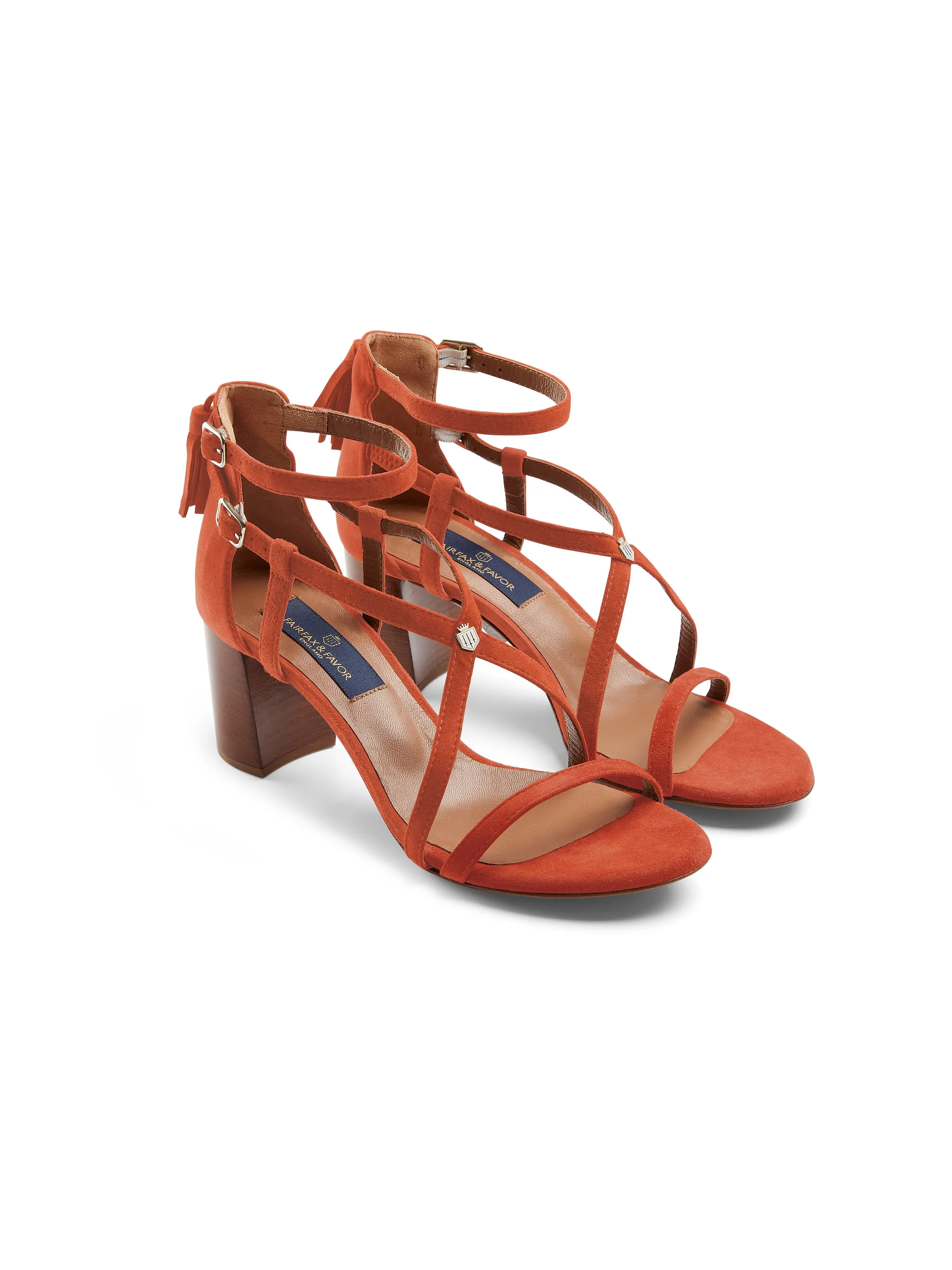 Heeled Brancaster - Sunset Orange