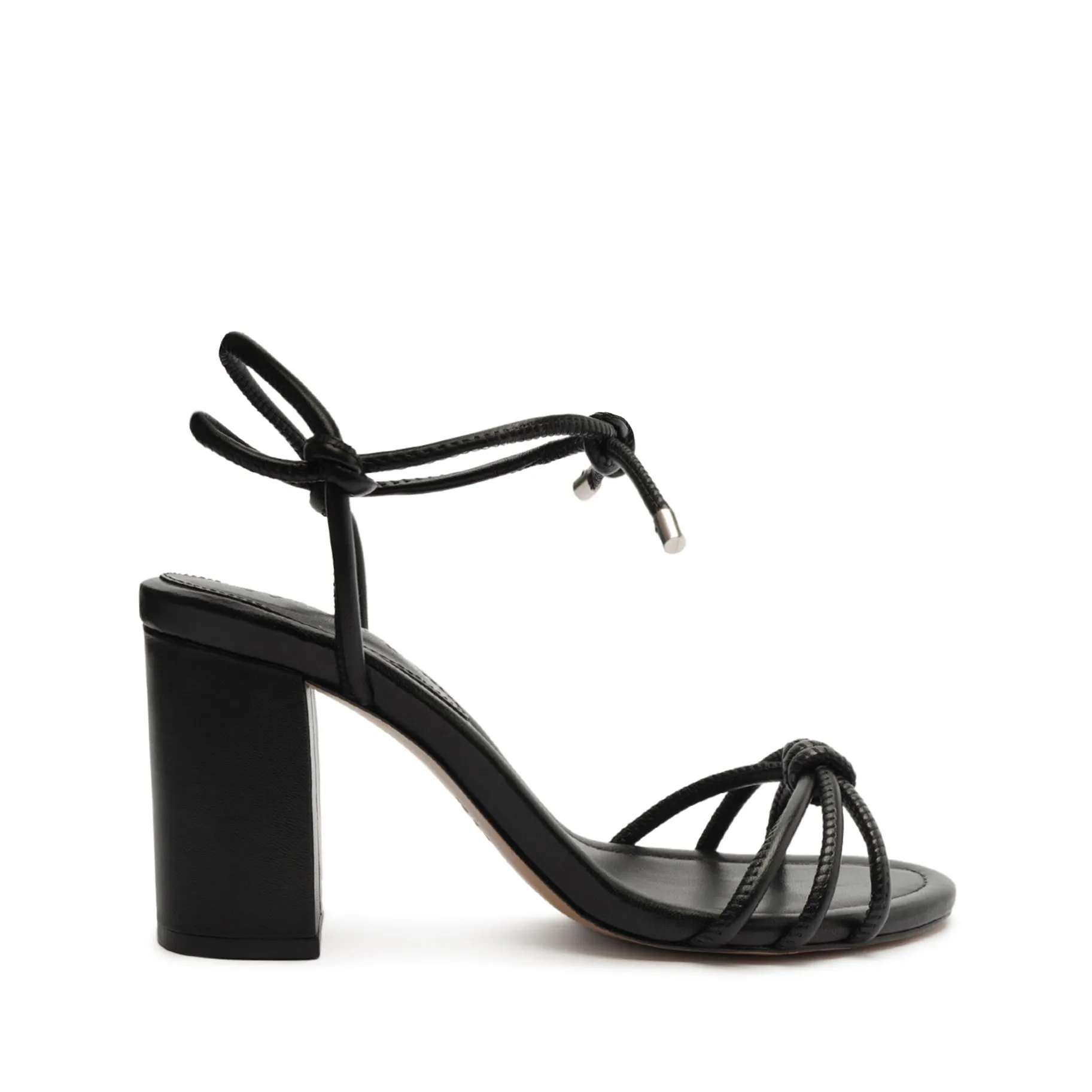 Kate High Block Leather Sandal