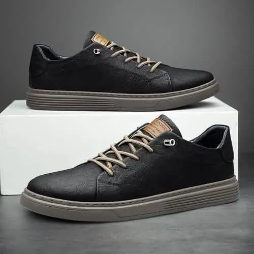 Men's Elegant Premium Leather Lace-Up Oxfords