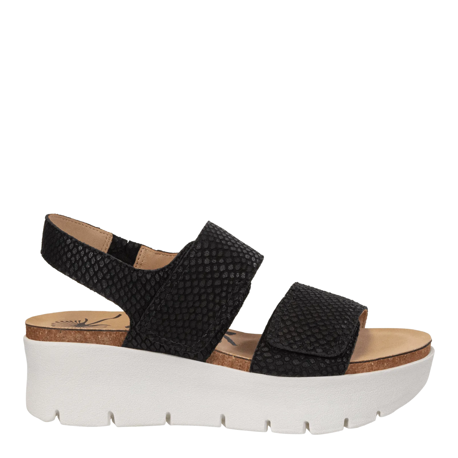 MONTANE in BLACK Platform Sandals