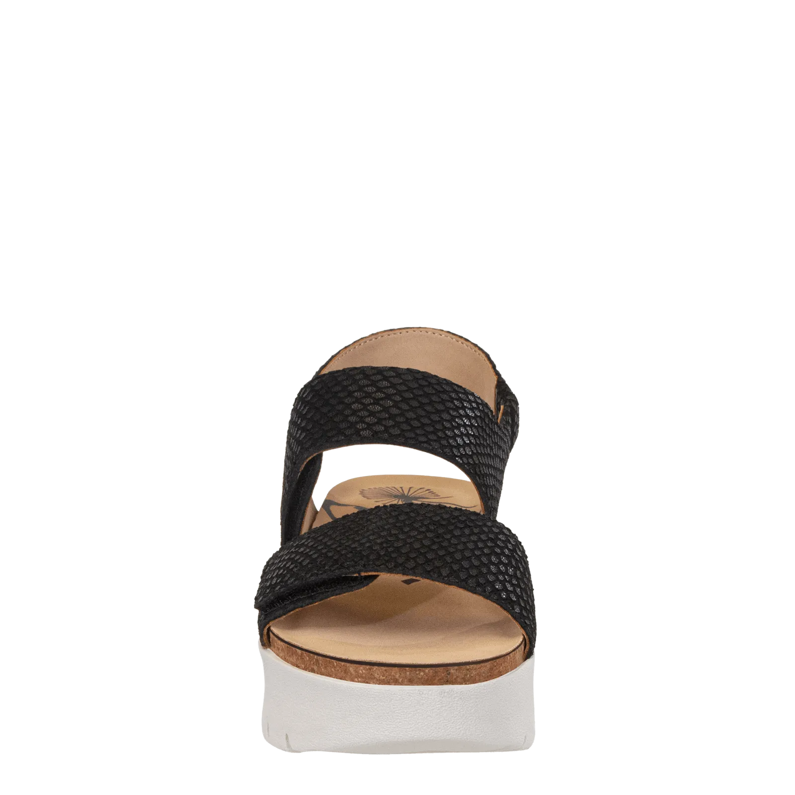 MONTANE in BLACK Platform Sandals