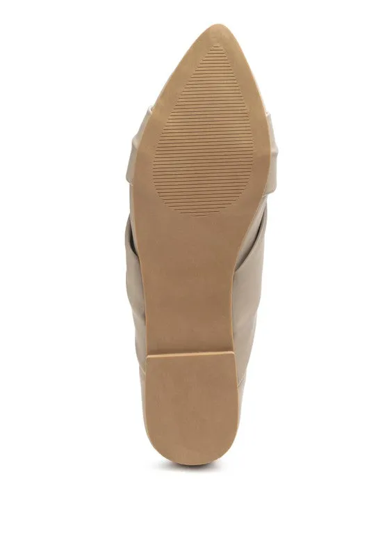 Mora  - Knot Detail Ballet Flats/loafers for women