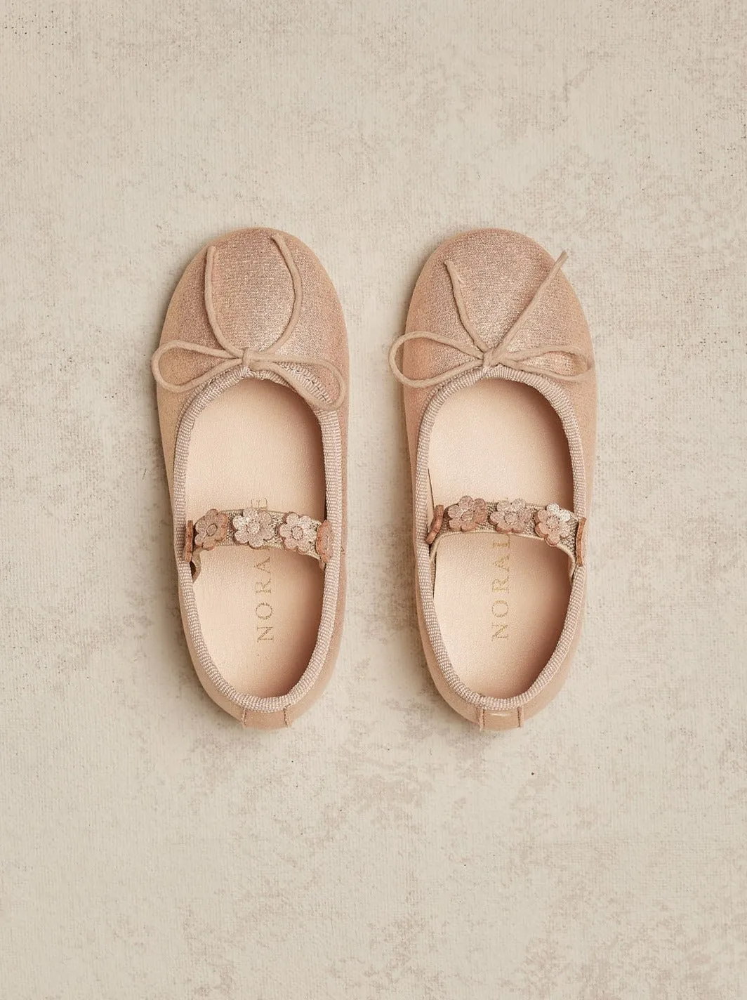 Noralee Ballet Flats  Rose Gold_NLA007-P1256