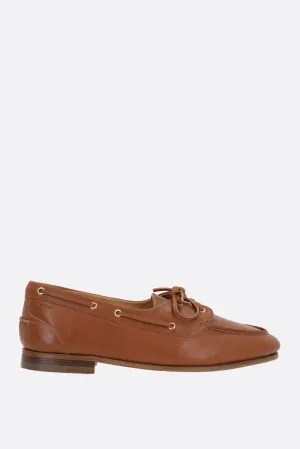 Pathy Leather Loafers