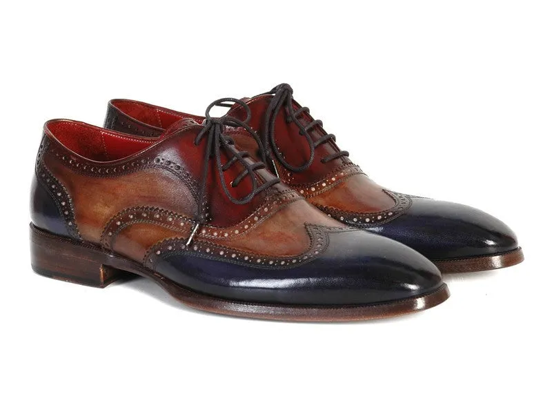 Paul Parkman Men's Three Tone Wingtips