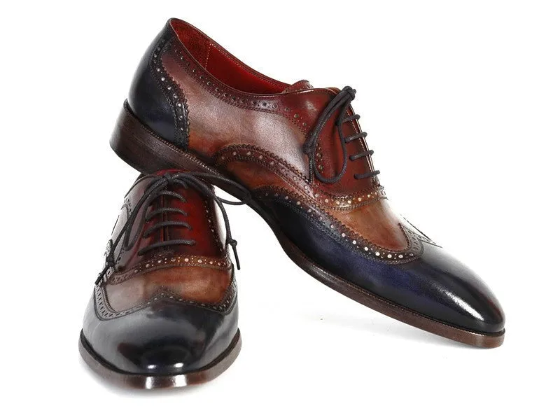 Paul Parkman Men's Three Tone Wingtips