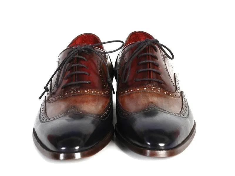 Paul Parkman Men's Three Tone Wingtips