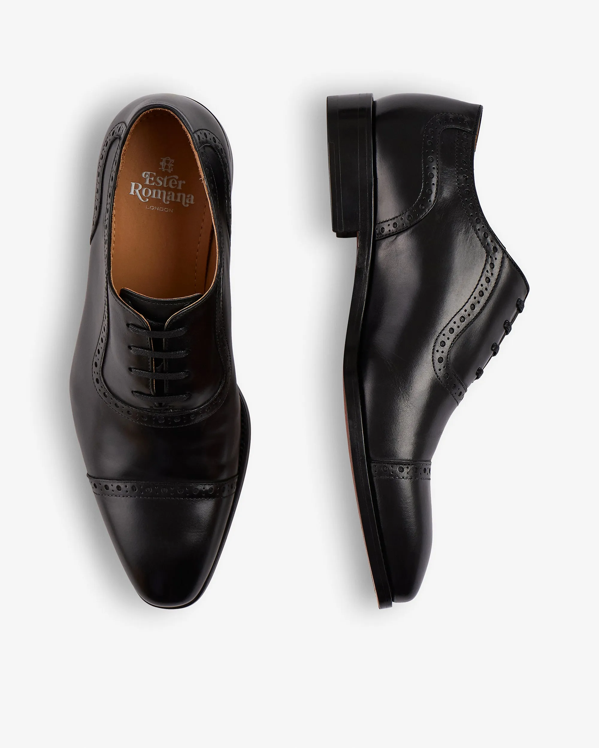 Samuele Nero Oxford Dress Shoe