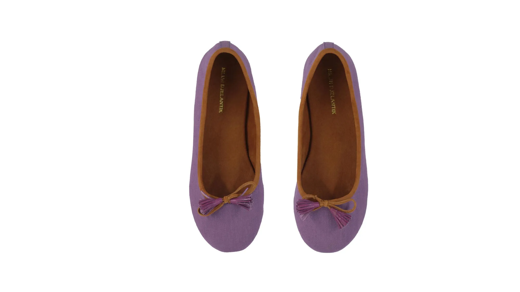 Sasha 20mm Ballet - Purple Linen