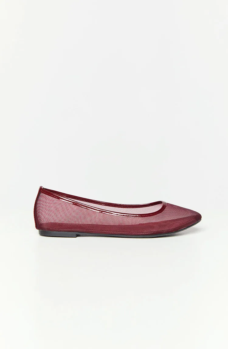 Therapy Arlo Cherry Patent PU Ballet Flats