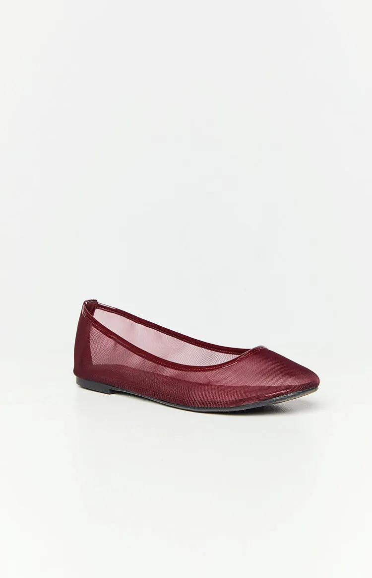 Therapy Arlo Cherry Patent PU Ballet Flats