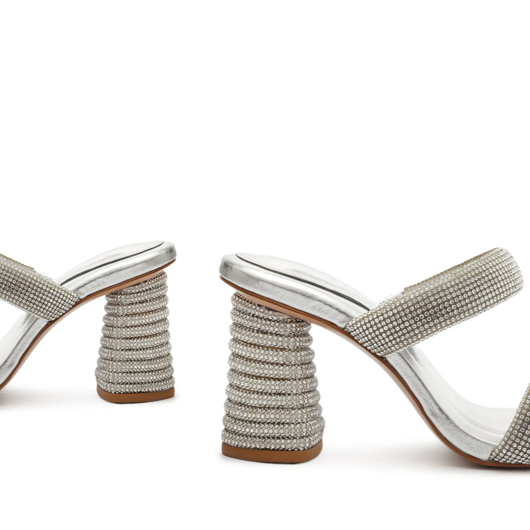 Tully Glam Metallic Nappa Sandal