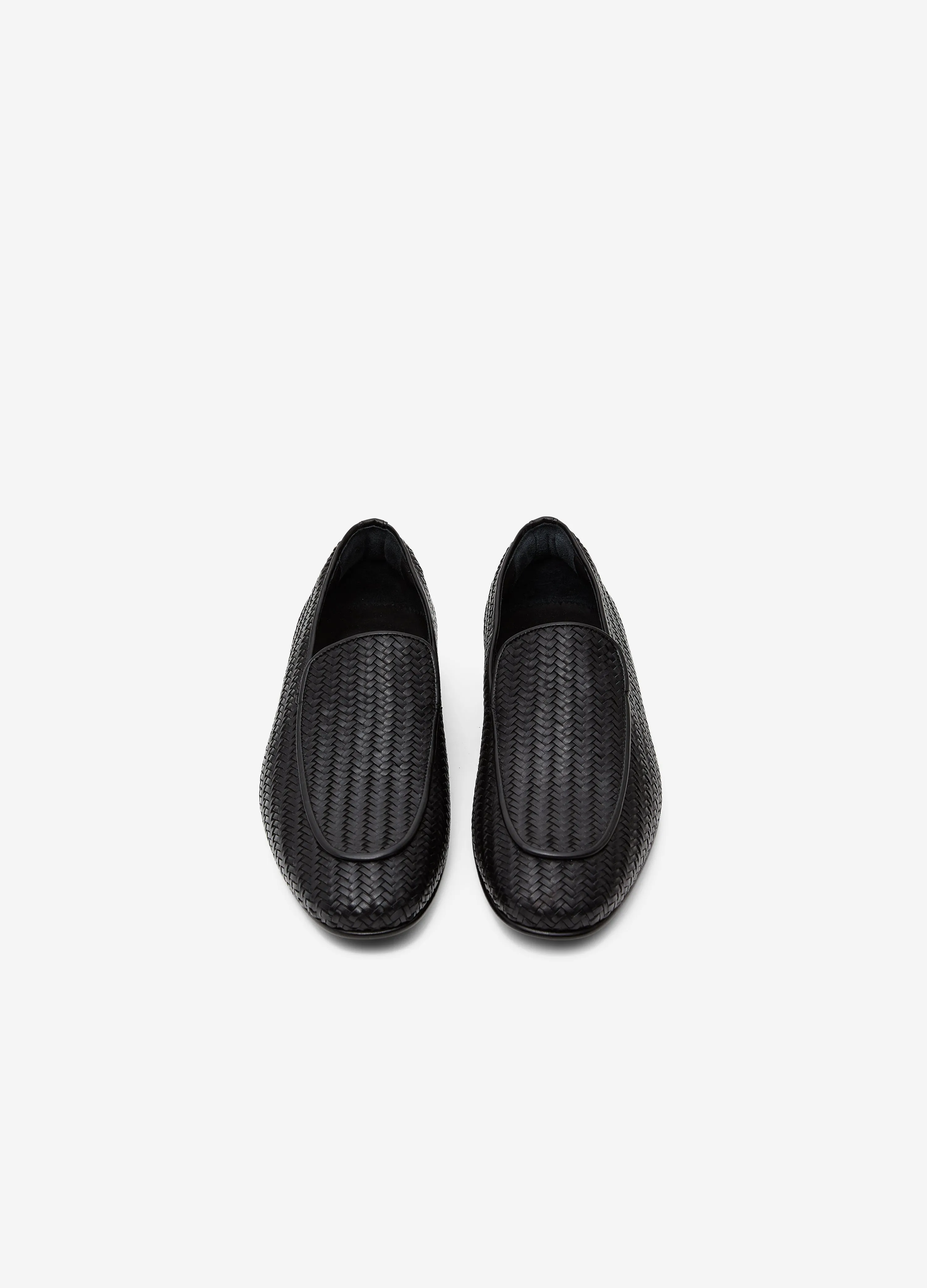 Woven Dress Loafer Black