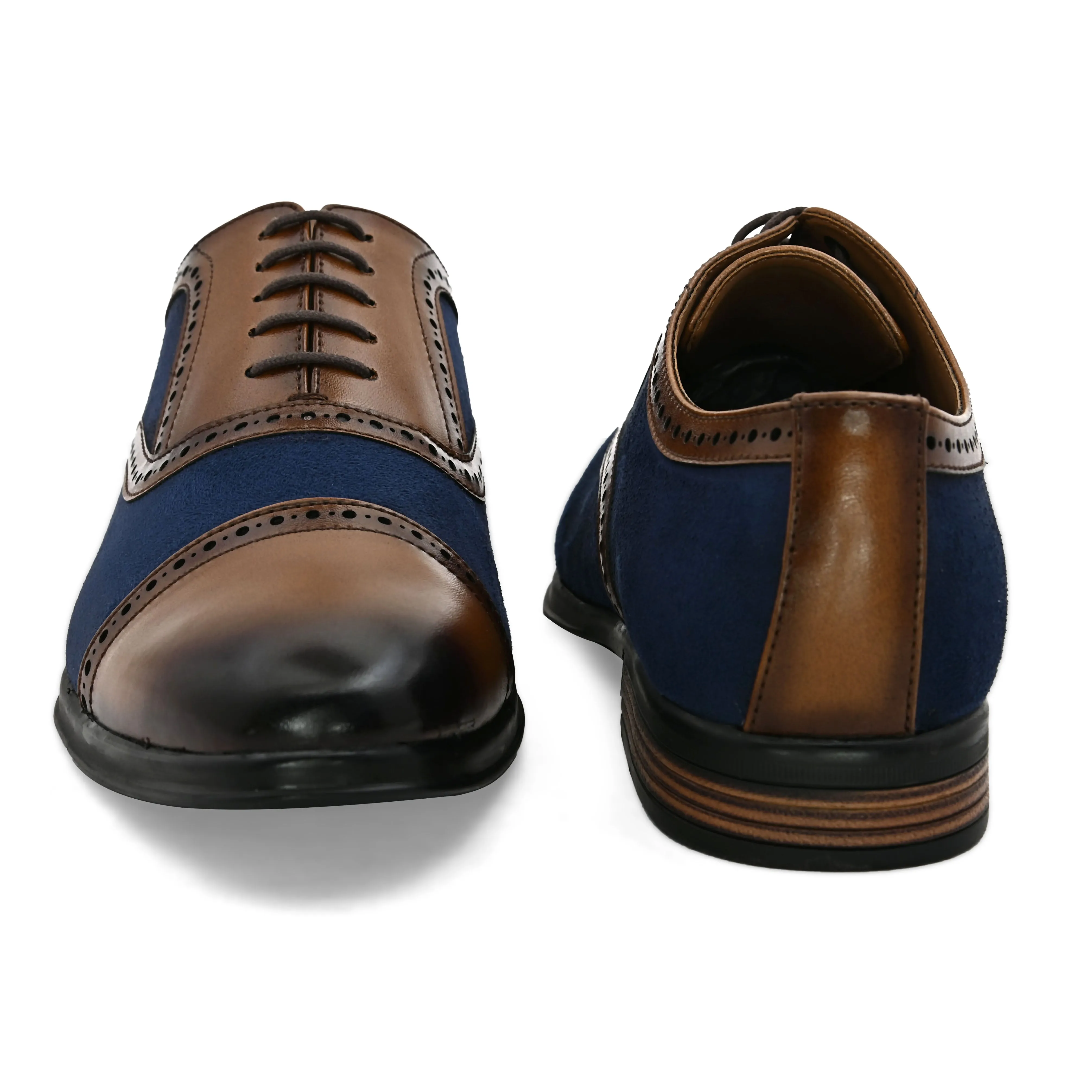 Zurich Tan Oxford Shoes