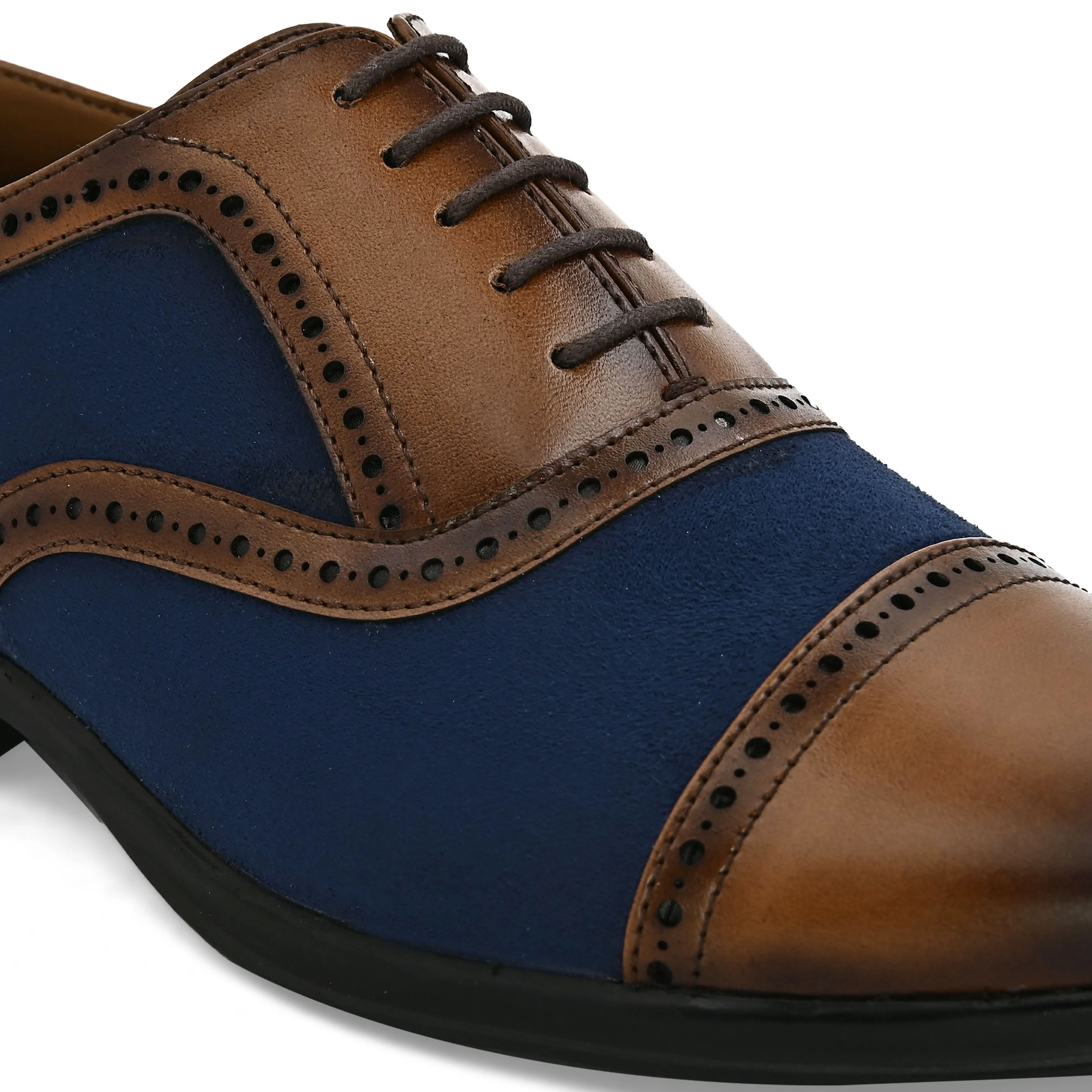 Zurich Tan Oxford Shoes