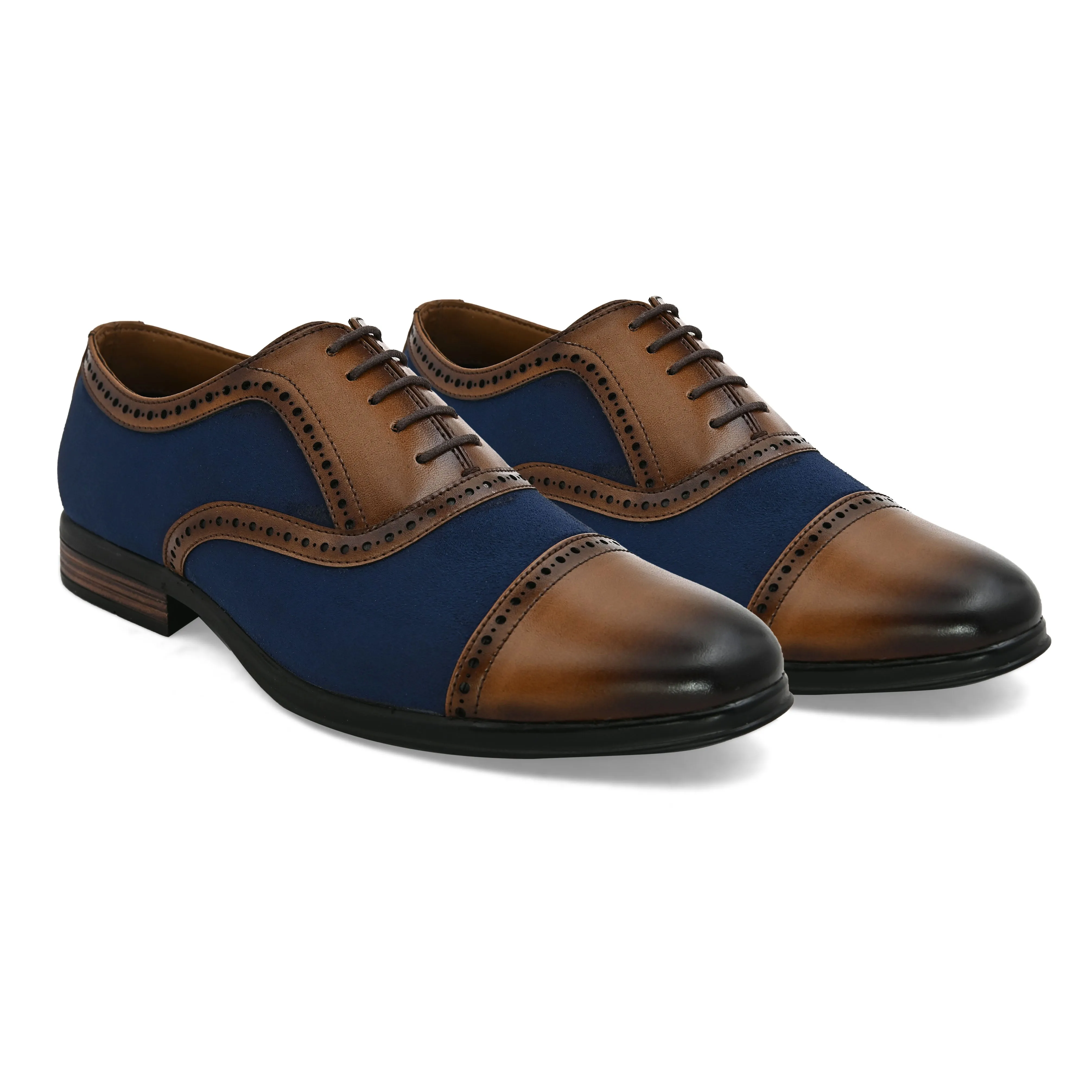 Zurich Tan Oxford Shoes